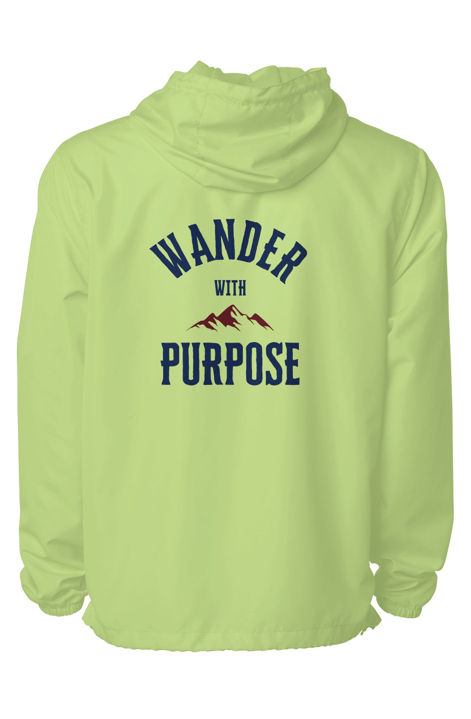 Mens Wander with Purpose Windbreaker