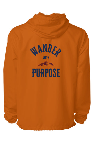 Mens Wander with Purpose Windbreaker