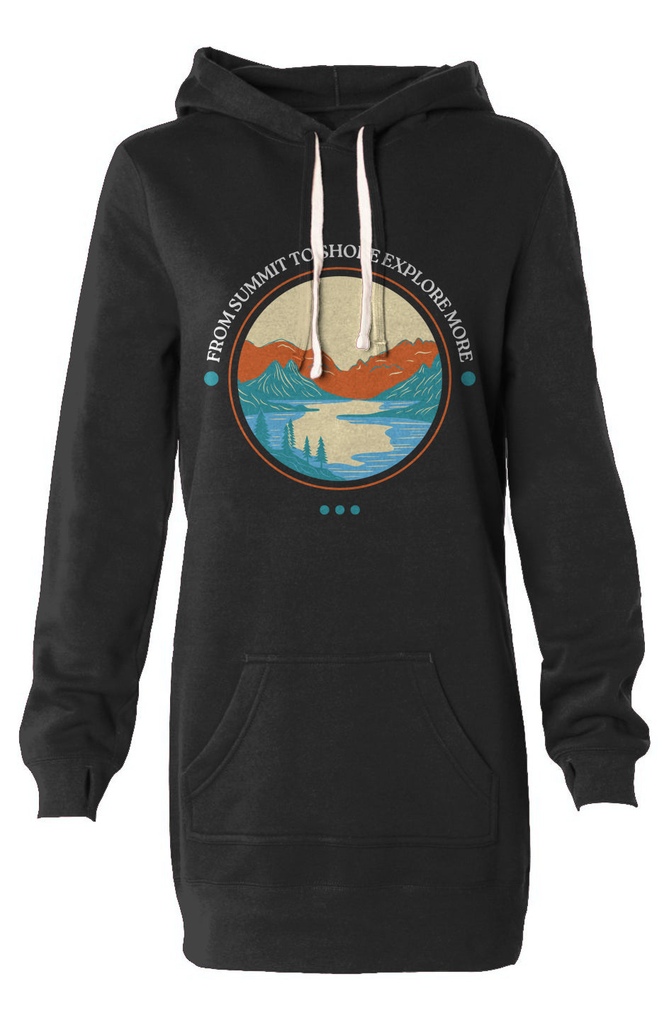 From Summit to Shore Hoodie Dress