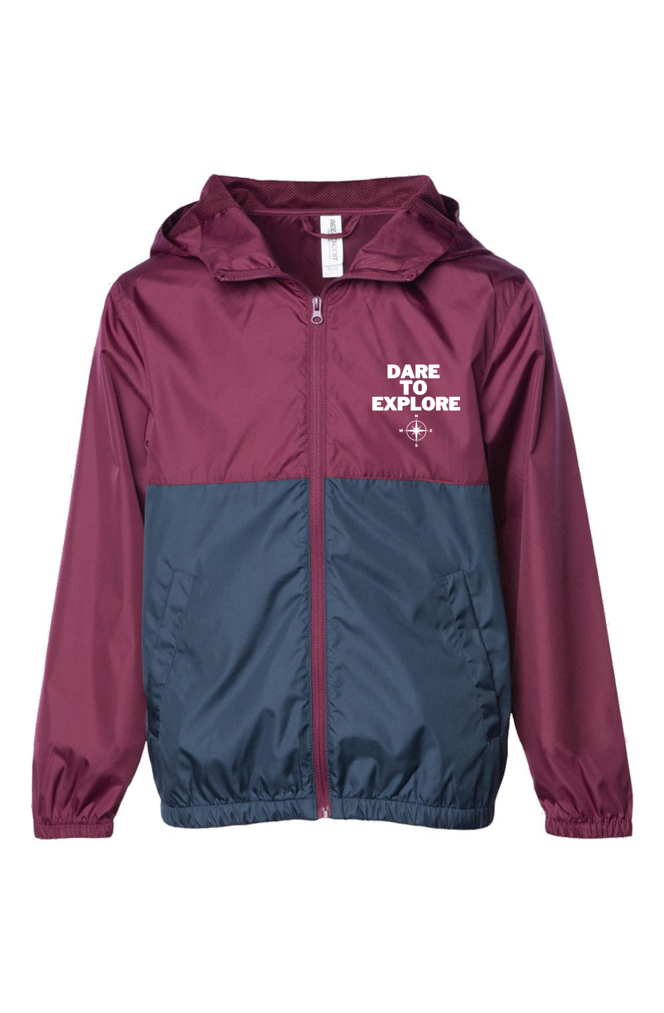 Dare to Explore Youth Windbreaker