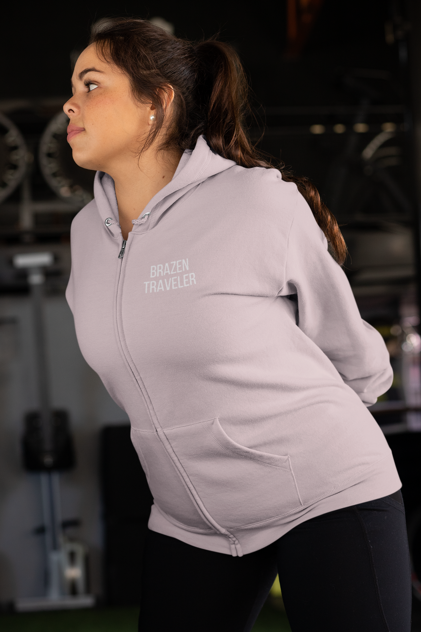 Women's Lightweight Zip Hoodie