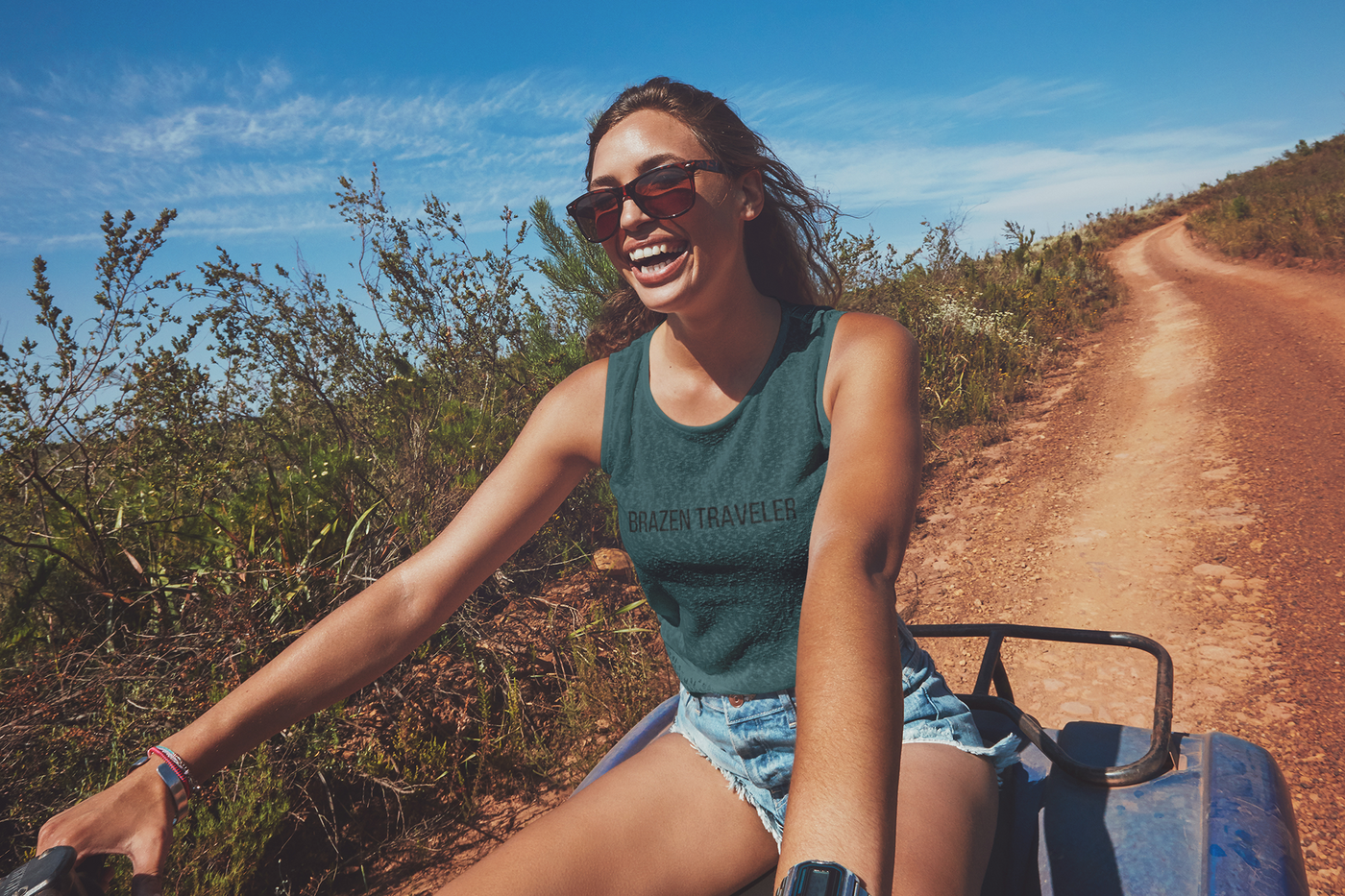 Women's Racerback Cropped Tank