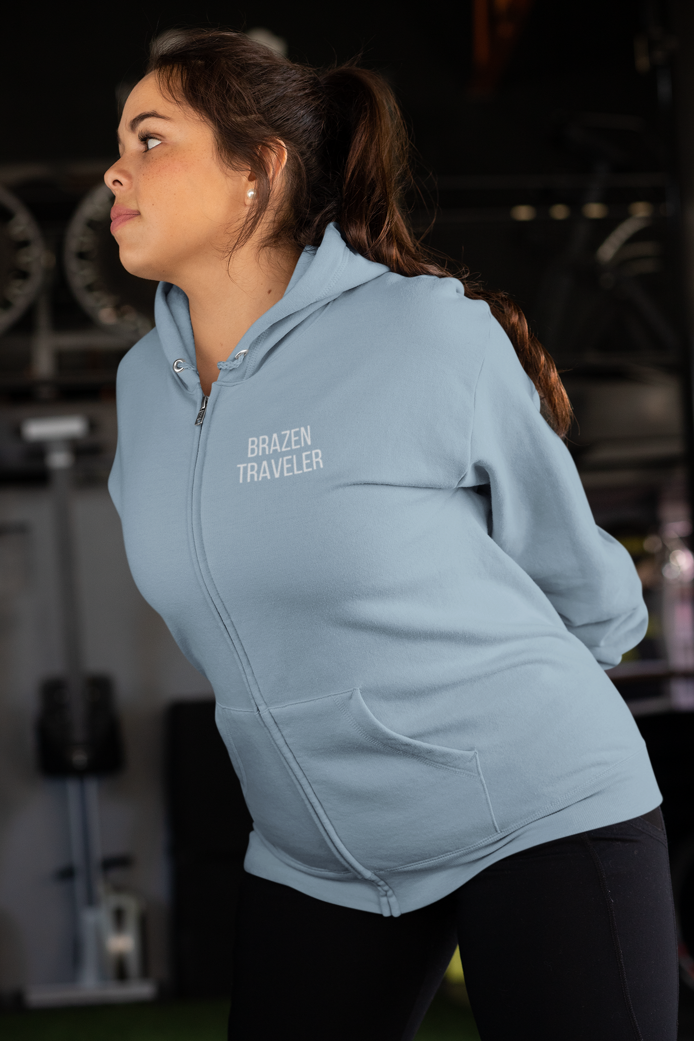 Women's Lightweight Zip Hoodie