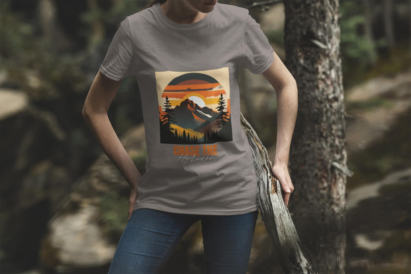 Women’s "Chase the Horizon" Adventure Tee