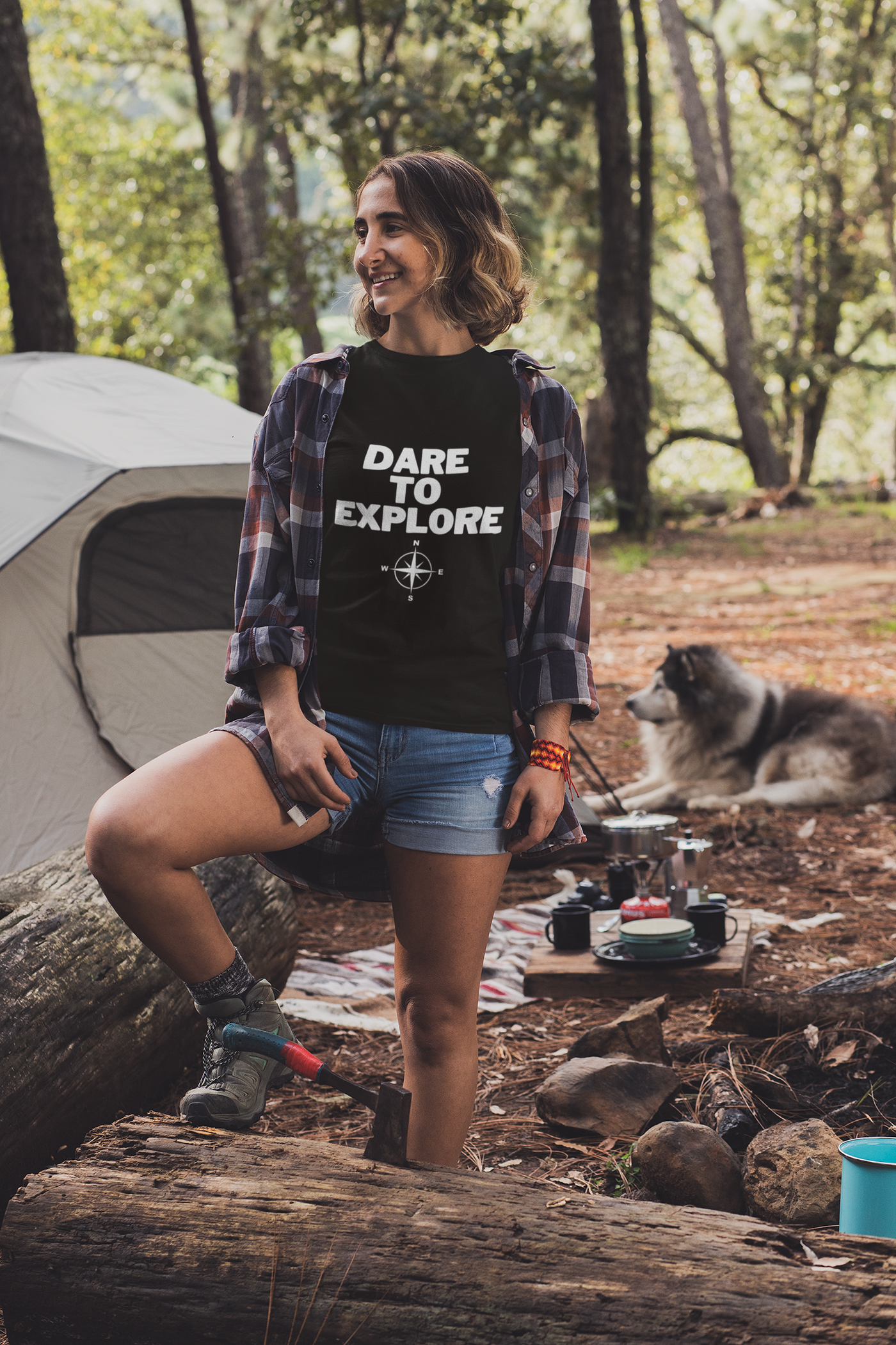 Dare to Explore Youth Essential Tee