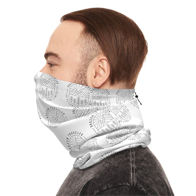 Neck Gaiter With Drawstring for the Mountain or Desert